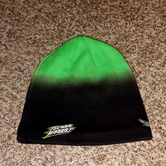 Arctic Cat Tucker Hibbert Team Arctic Beanie - Black Green - Picture 9 of 12